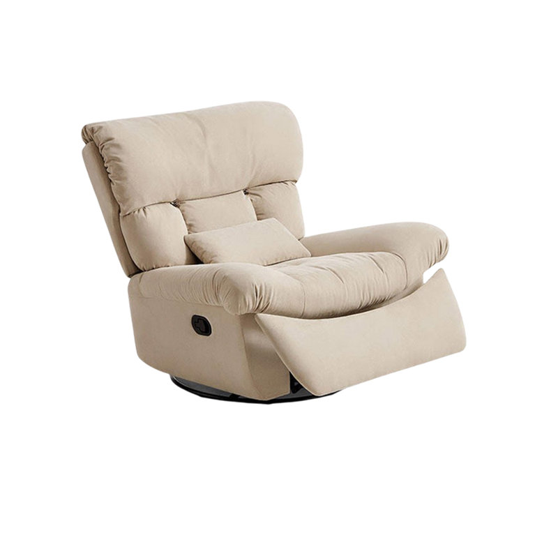 Fauteuil inclinable Teaunna, Jaune crème
