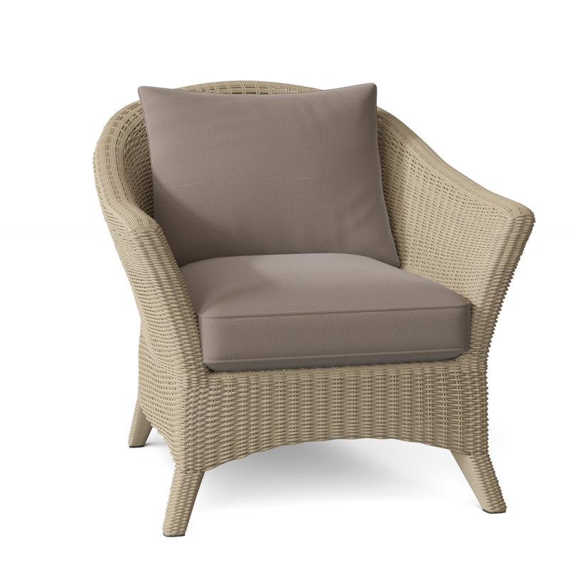 Cape Cod Outdoor Lounge Chair, Millstone, Cape Cod White