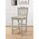 Corsair Upholstered Counter Stool with Solid Wood Frame