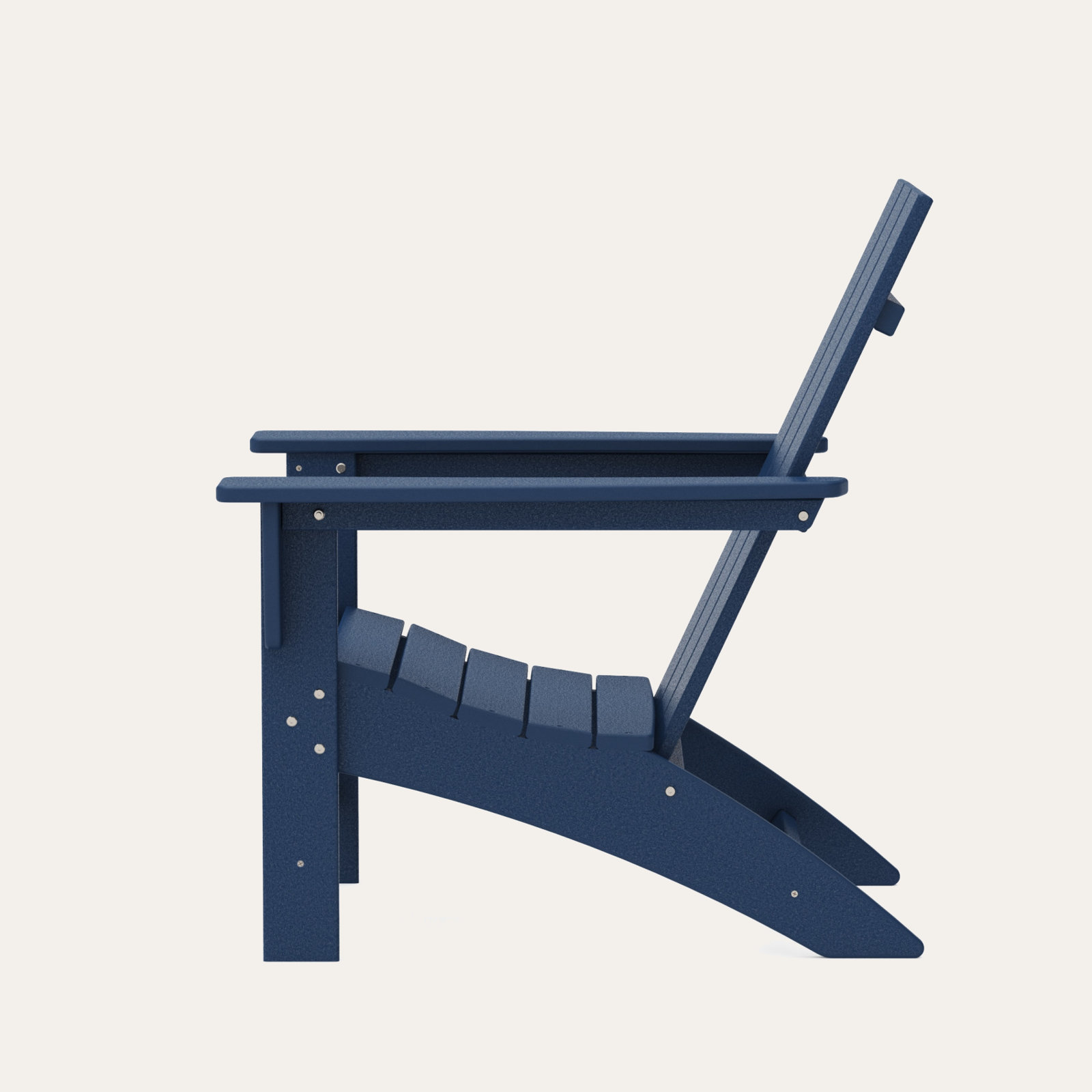 POLYWOOD® Modern Adirondack Chair, Navy