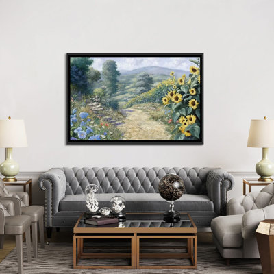 " Along The Sunflowers " Oil