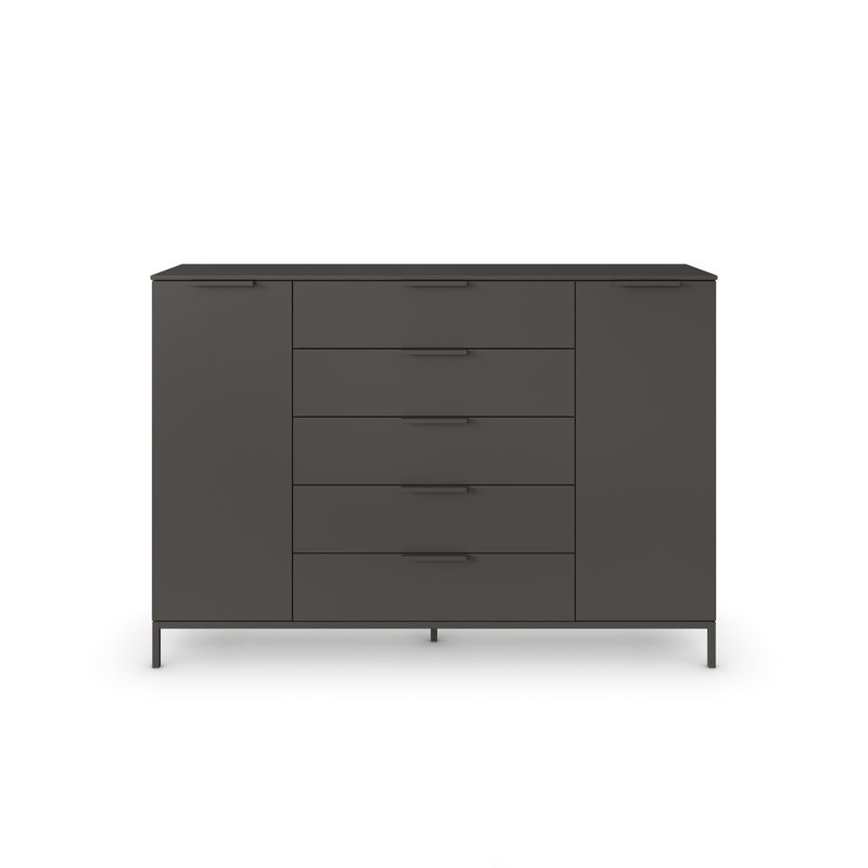 5 - Drawer Chest of Drawers, Graphite