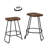 Ryalson Swivel Counter Stool with Metal Frame-1516754808
