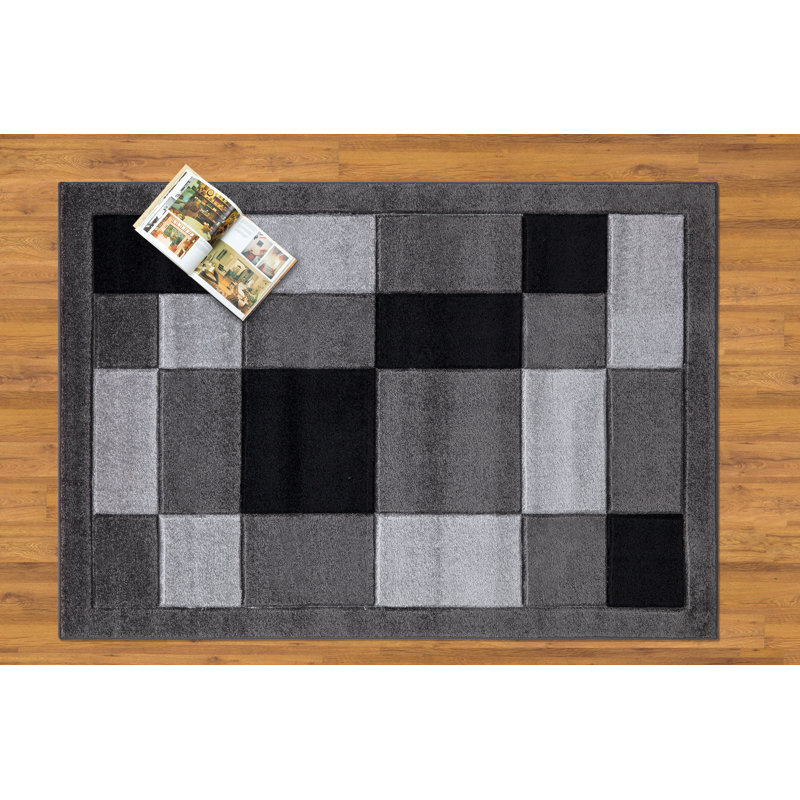 Durmish Geometric Area Rug, Rectangle 200 x 290cm
