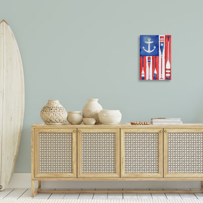  «Americana Oar Flag», art mural sur toile par Paul Brent