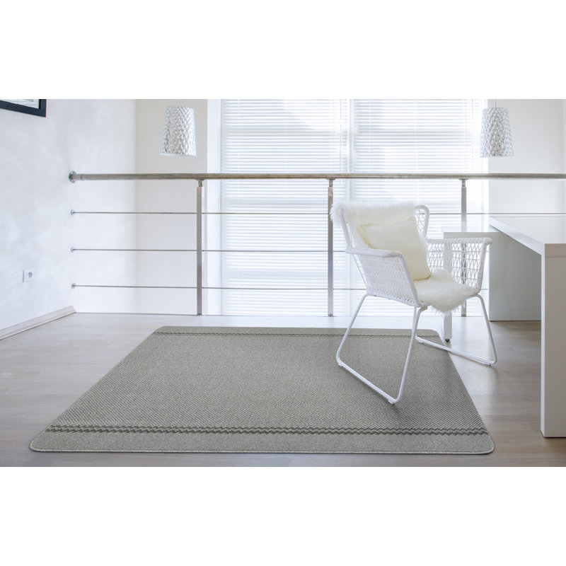 Draco Kitchen Mat, Runner 67 x 180cm, Silver