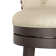 Marthasville Swivel Upholstered Counter Stool