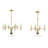 Lochlain 6 - Light Dimmable Classic / Traditional Chandelier-559972949
