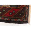 Tapis noir Teimani 2 pi 9 po x 4 pi 8 po