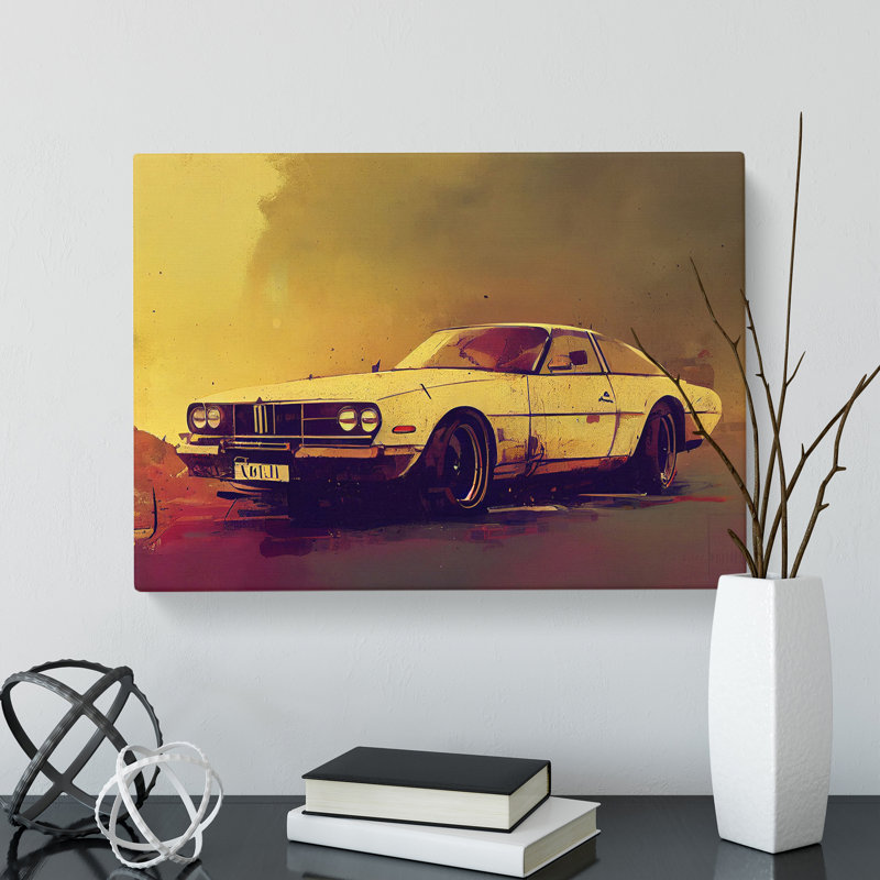 Concept Car Vol.4 - Wrapped Canvas, 50cm H x 76cm W x 3cm D