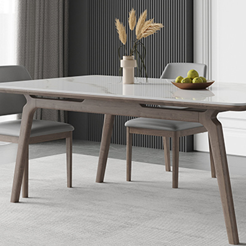 Modern style simple home table and chair, 29.5"H x 70.8"L x 35.4"W