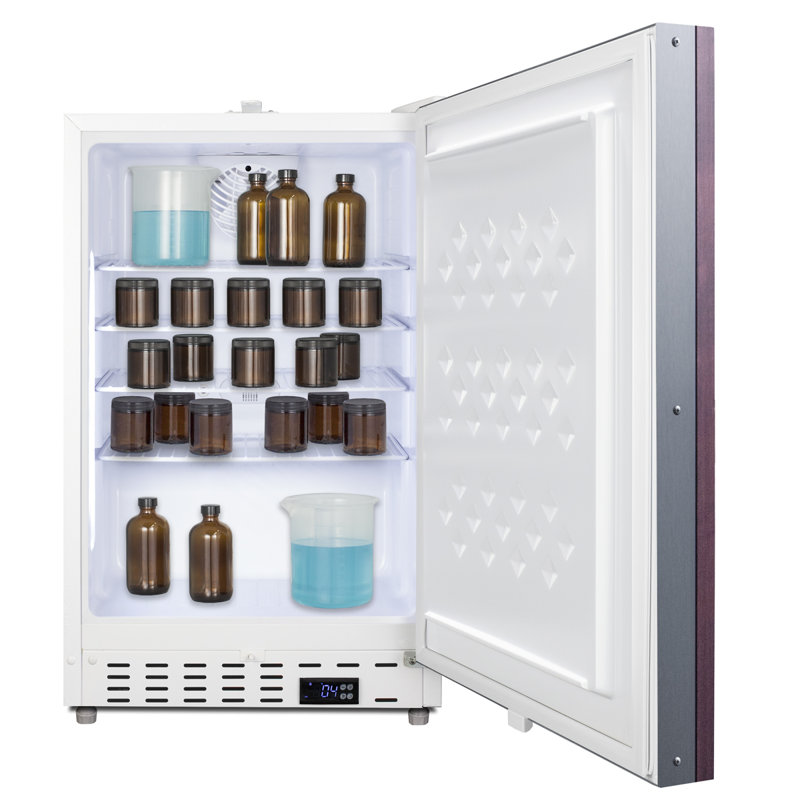 20" Wide Built-In Healthcare All-Refrigerator, ADA Compliant (Panel Not Included), Right Hand Swing