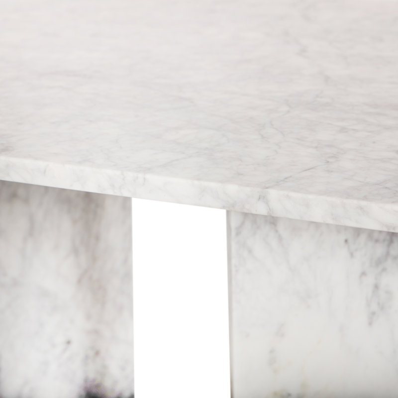 Coffee Table, White Marble