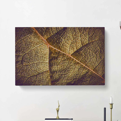 Paths Of The Leaf - Wrapped Canvas
