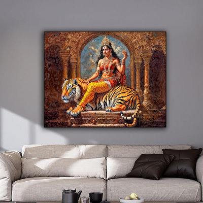 Toile murale Parvati, cadre flottant