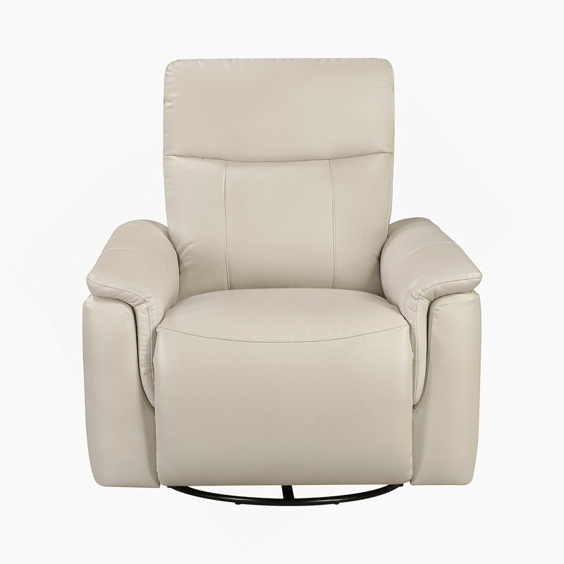 Fauteuil inclinable pivotant pour le salon, Taupe
