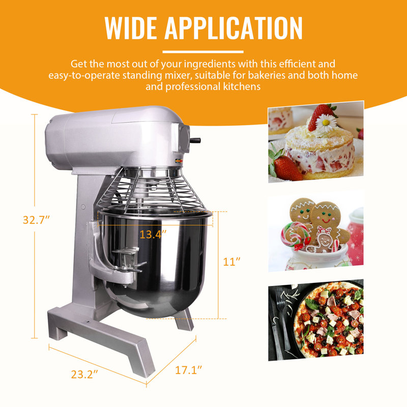 CO-Z 3 Speed 30Qt Commercial Stand Mixer