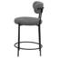 Chaise de comptoir rembourrée Concord Boucle (sans la table)-801186802