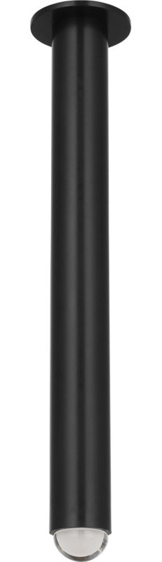 Ebell Flush Mount, Dark Bronze, 24" H x 4.5" W x 4.5" D