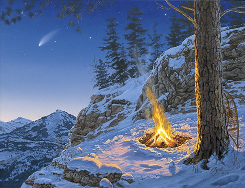 «Once in a Lifetime» par Darrell Bush, reproduction d'art