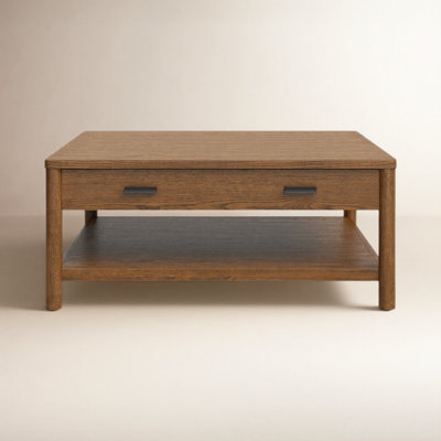 Kaplan Wood 1 Drawer Coffee Table