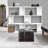 Compact Storage Engineered Wood Minimalist Bookshelf For Small Spaces