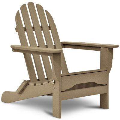 Leighton Foldable Outdoor Adirondack Chair