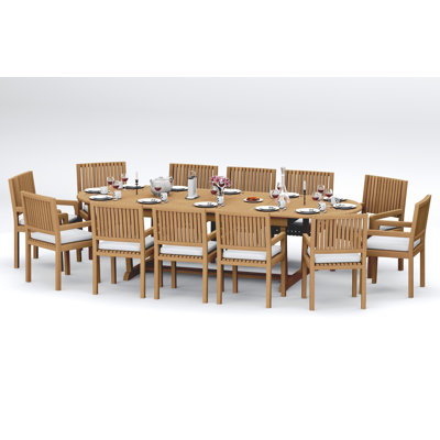 Ensemble repas extérieur Maldives