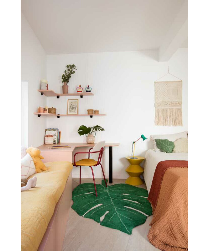 Plants Handmade Cotton Area Rug