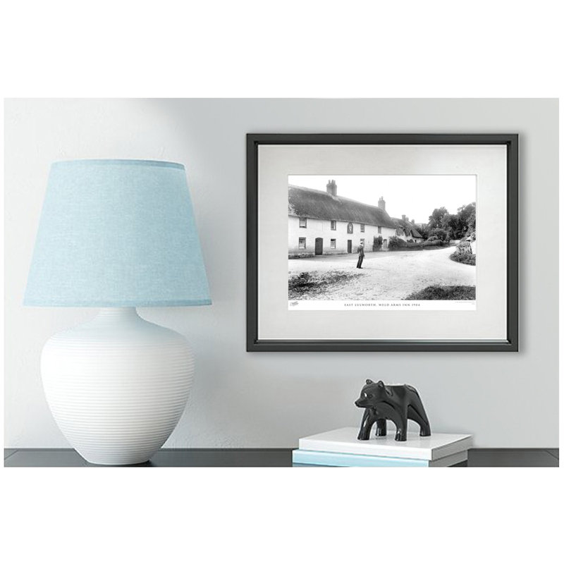 East Lulworth, Weld Arms Inn 1904 by Francis Frith - Single Picture Frame Print, 45cm H x 60cm W x 2.3cm D