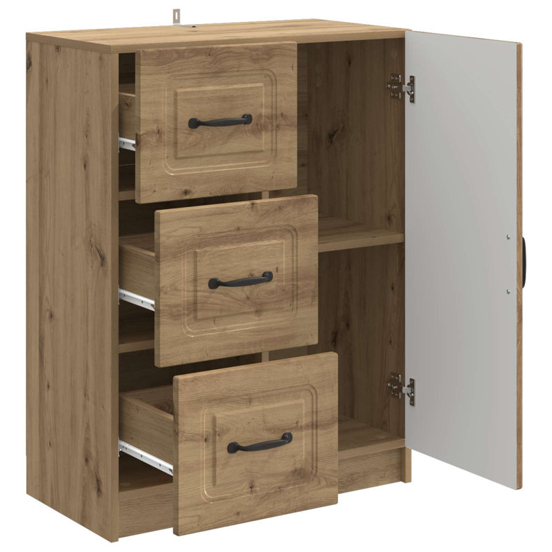 66cm Sideboard, Artisan Oak