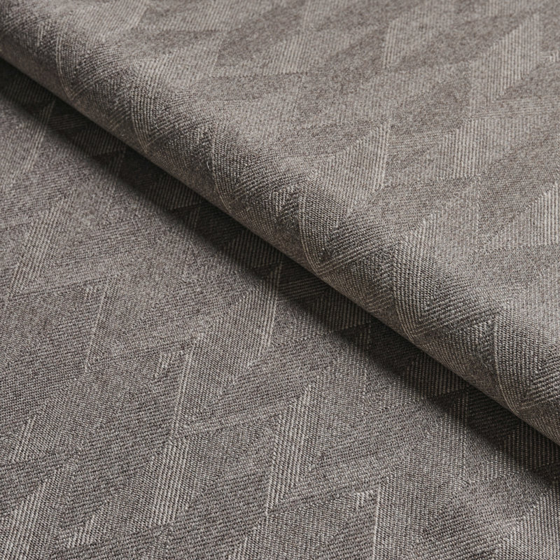 Schumacher x Patterson Flynn Ezra Wool Fabric, Basalt