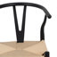Boaz 42cm H Wishbone Armchair-1886197728