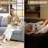 82.5'' Upholstered Sleeper Sofa With Storage Chaise-1234480159