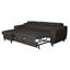 Alford Faux Leather Corner Sofa with Sleeping Function and Storage-409895120-409895125