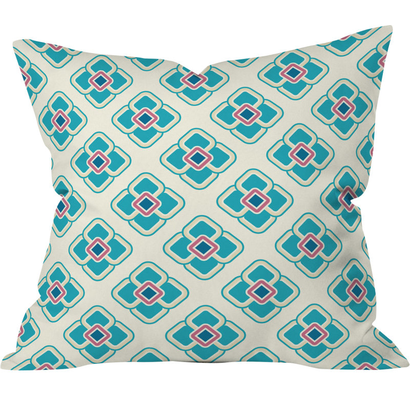 Polyester Throw Pillow, 26" x 26"