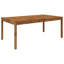 Acacia Solid Wood Outdoor Dining Table-2145879724