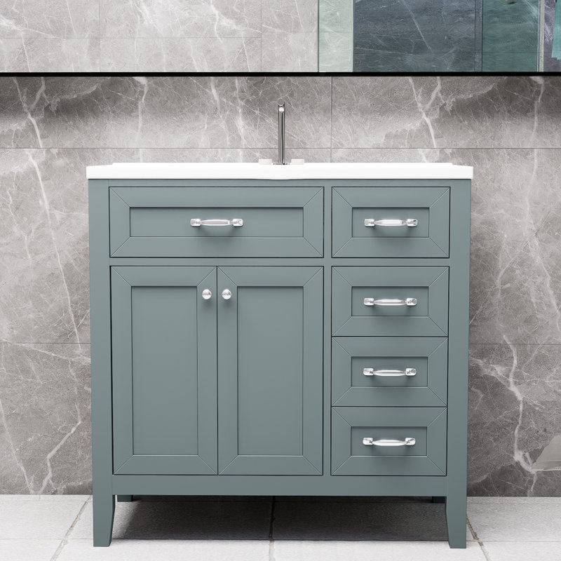 Meuble-lavabo avec tiroirs Green 36 po