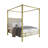 Castelnaud Tufted Canopy Bed-87425179-87425178