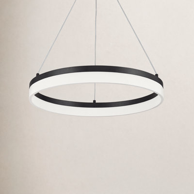 Danica Dimmable LED Wagon Wheel Chandelier