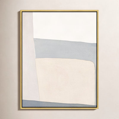 Simple Grey Painting by Julia Balfour