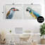 Toucan et perroquet, ensemble de 2 giclées encadrées, design par Jacob Q-61402918-61402937