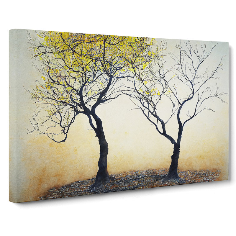 Unforgettable Trees - Wrapped Canvas Painting, 35cm H x 50cm W x 3cm D