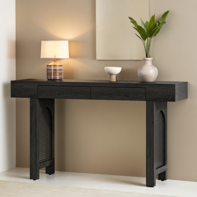 52" Console Table Entryway Sofa Side Table for Hallway Living Room