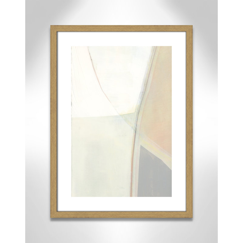 Alexandria In Neutral II - reproduction d'art, Toile avec cadre en bois beige, H 23 po x l 17 po x P 0,75 po