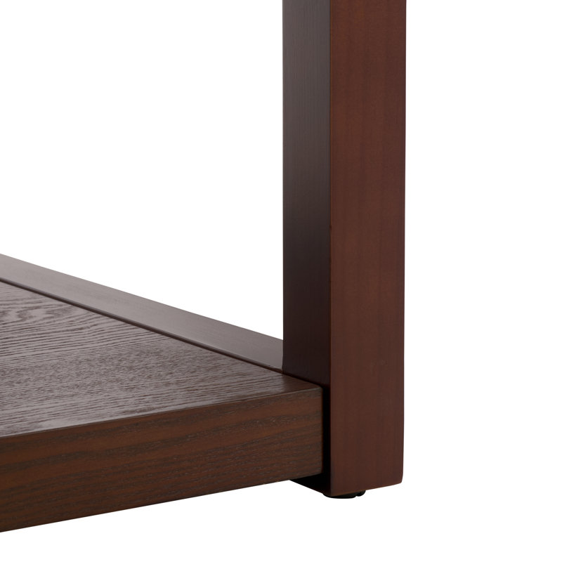 Merauke 2 Tier Side Table, Walnut