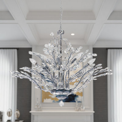 Darcey 12-Light Dimmable Empire Chandelier