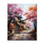 Horloge murale florale Japon Art-99631286