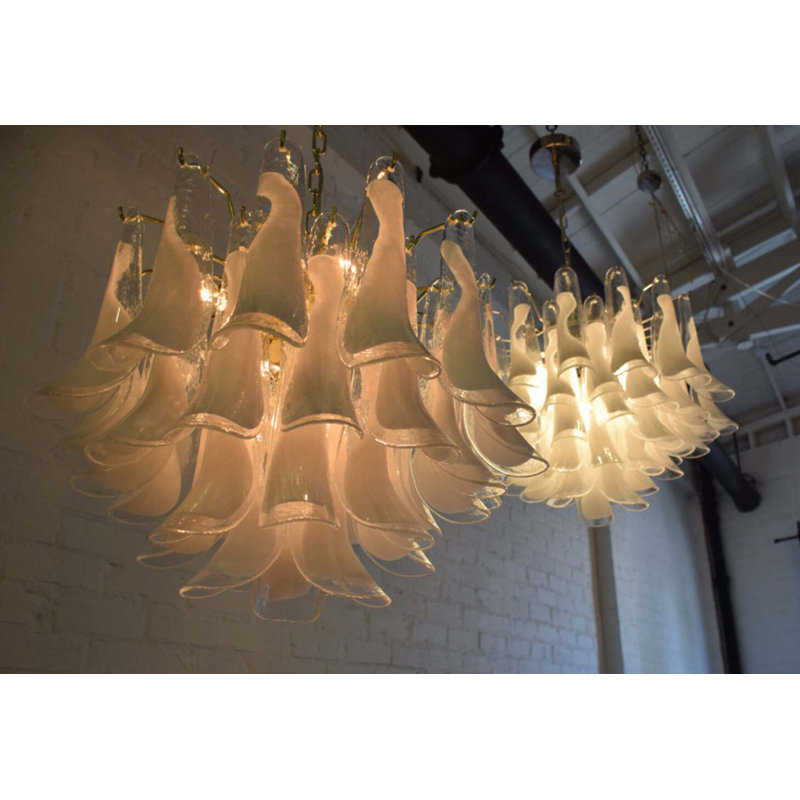 Pirelli 10 - Light Chandelier, Polished Brass