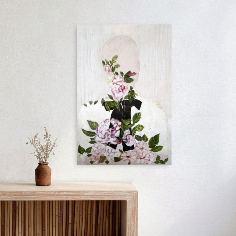 Art mural abstrait Eva, 24" H x 16" W